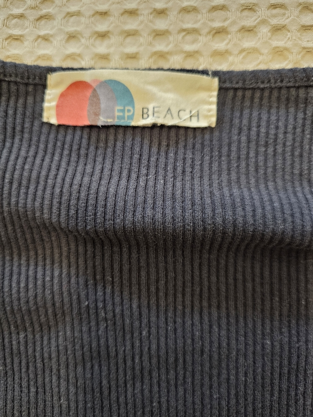 ✨ FREE PEOPLE FP BEACH “ALL ABOUT THE SELFIE” RIBBED FAUX WRAP MINI DRESS BUNDLE - Picture 13 of 13